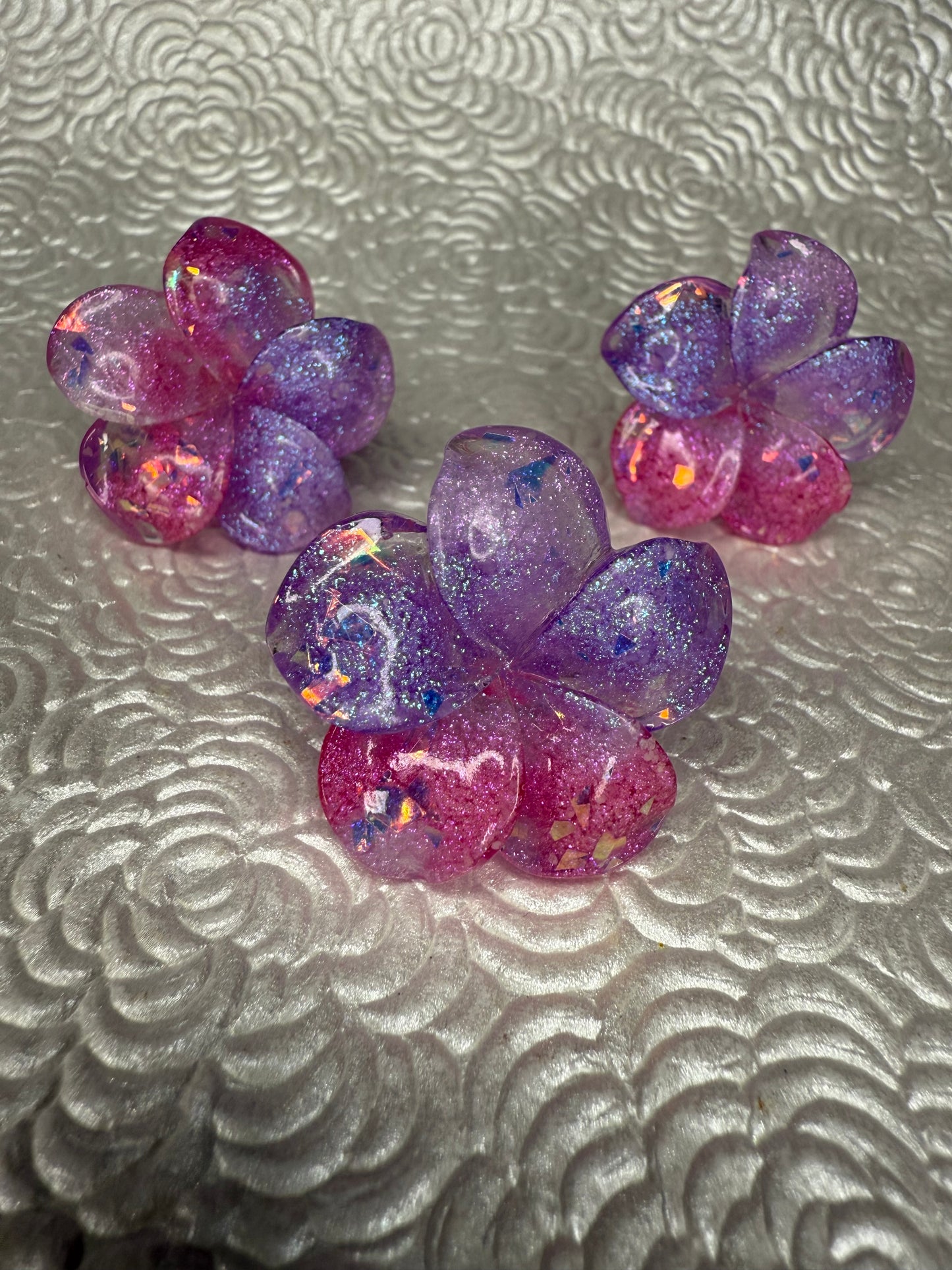 Flower Ring Style 10 - Shimmer & foil