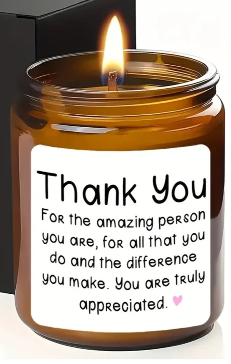 Soy Message Candles
