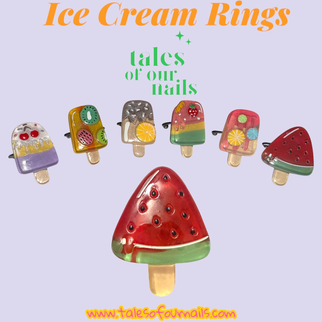 Popsicle & Ice Cream Rings
