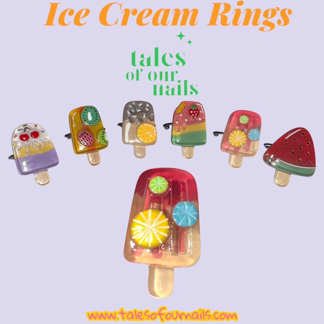 Popsicle & Ice Cream Rings