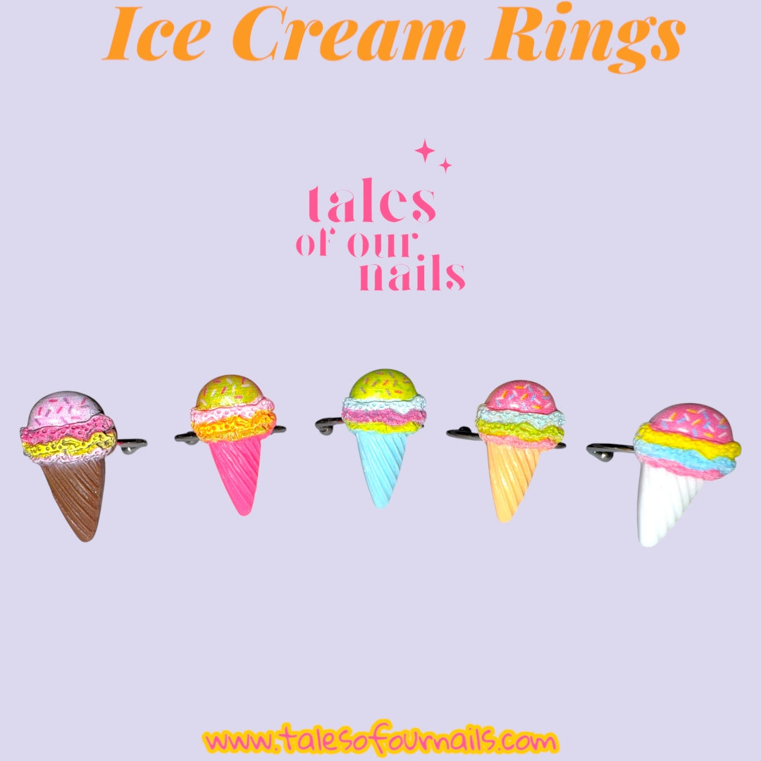 Popsicle & Ice Cream Rings