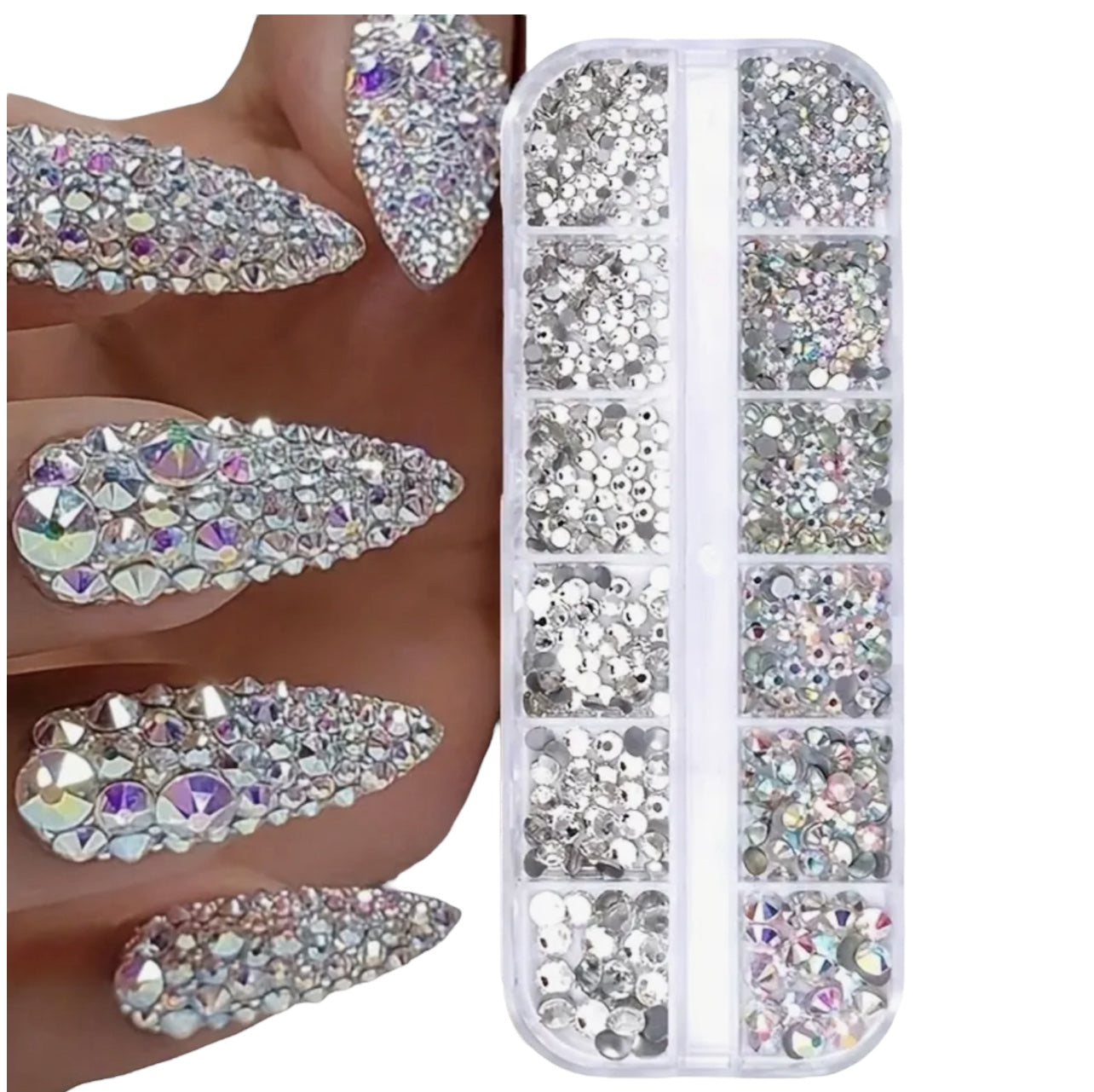 Rhinestones & Nail Charms
