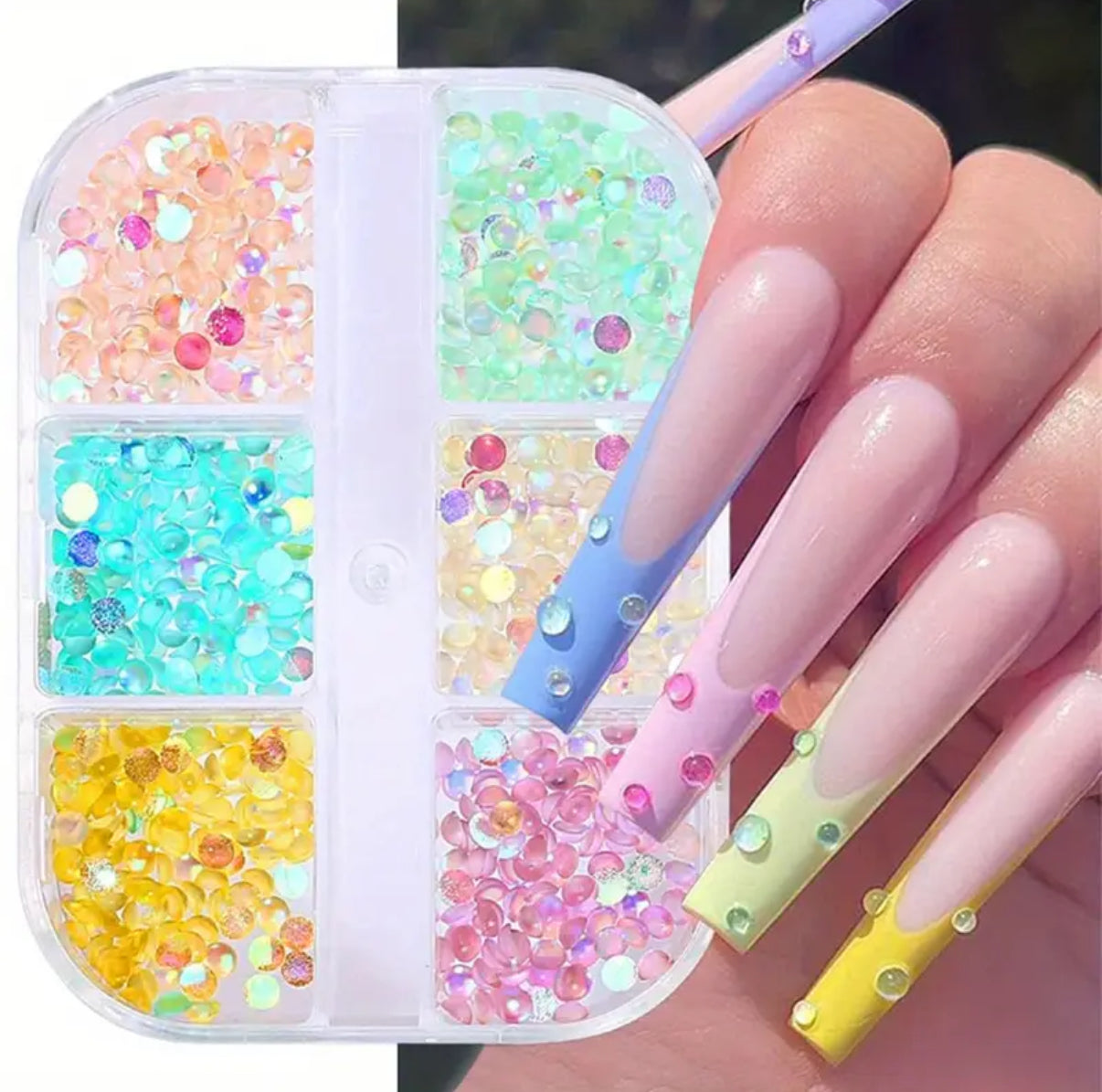 Rhinestones & Nail Charms