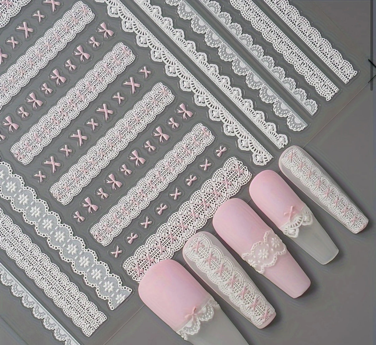 Lace Nail Stickers