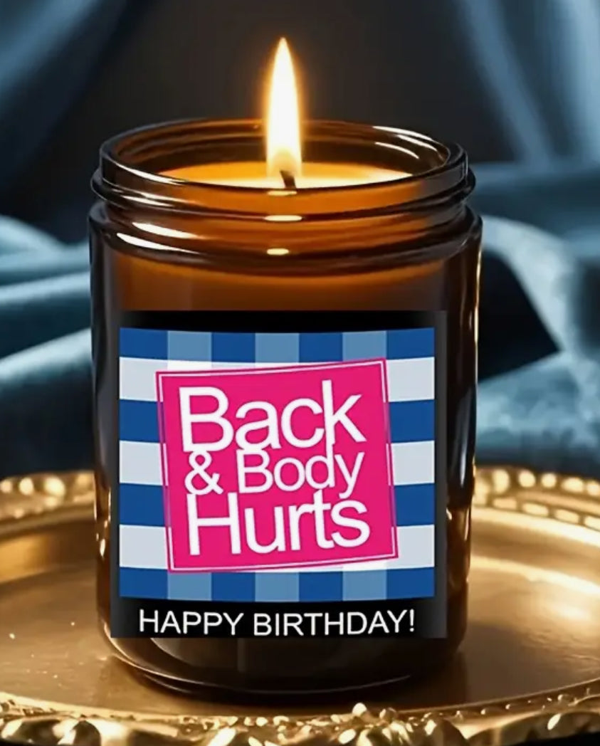 Soy Message Candles