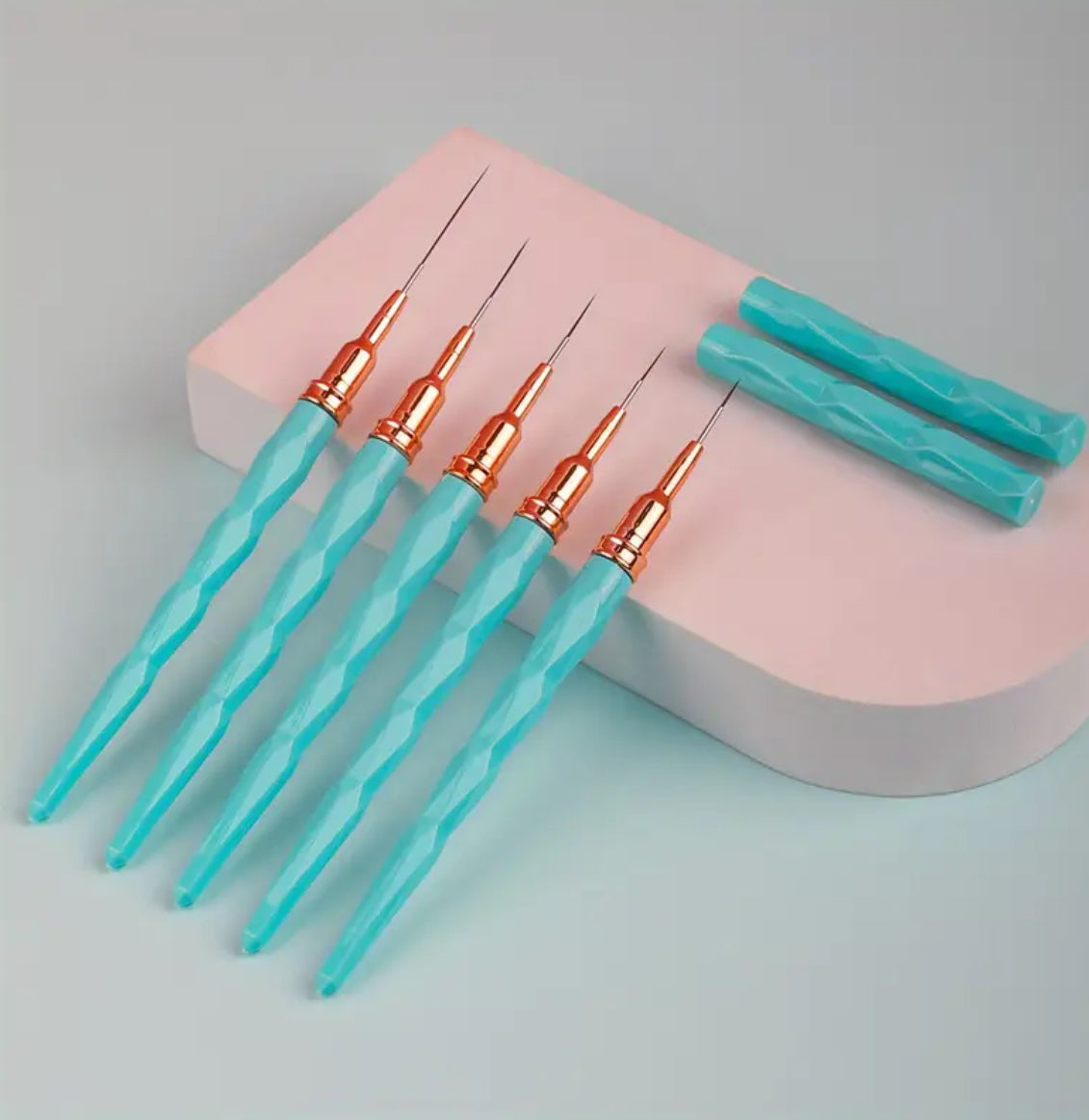 5 pc Nail art Brush Set