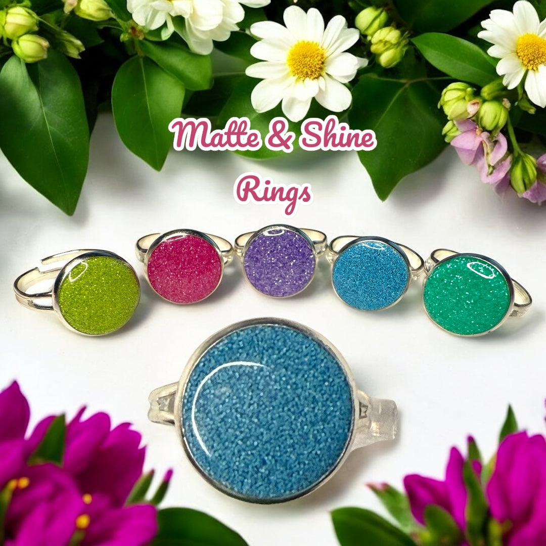 Matte & Shine Rings