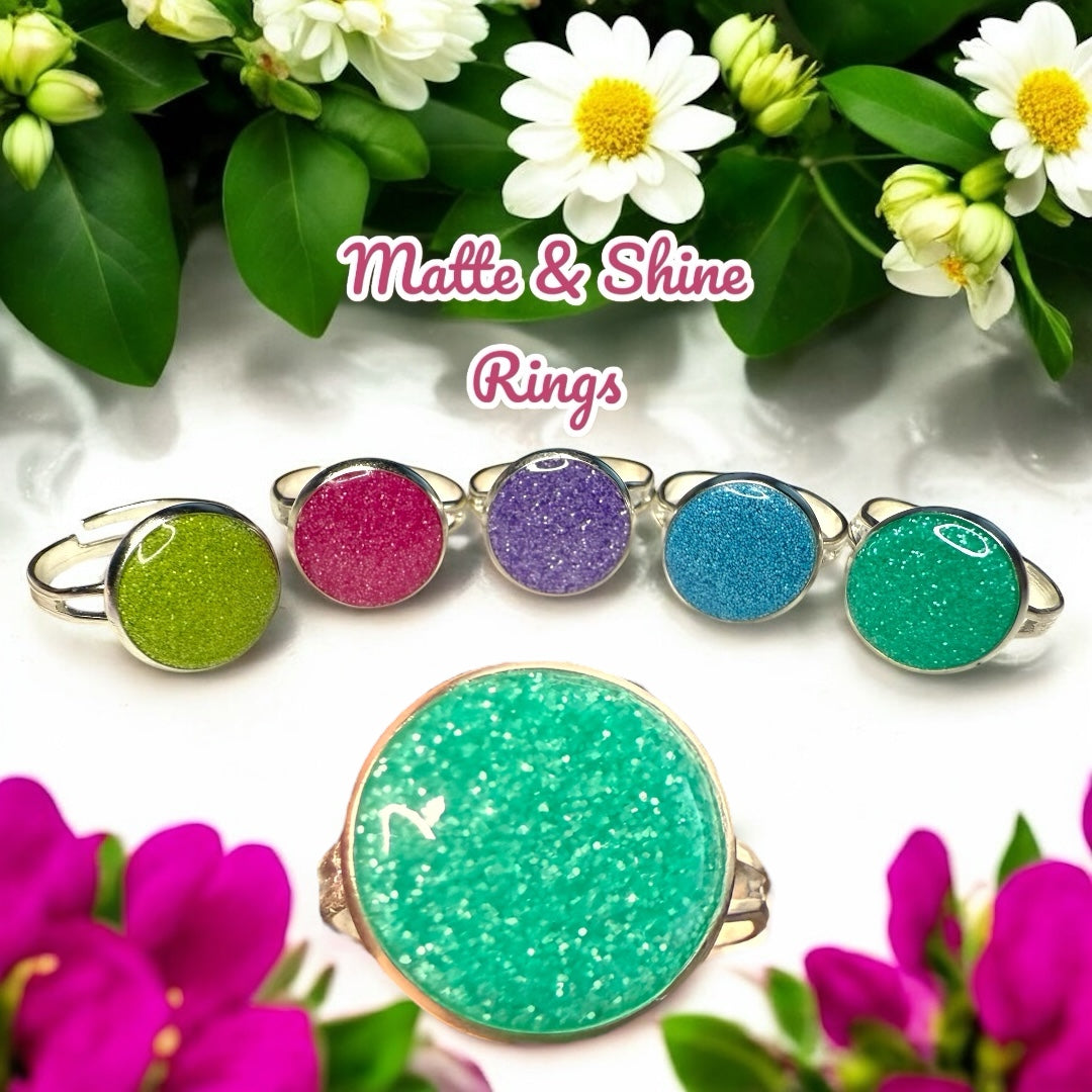 Matte & Shine Rings