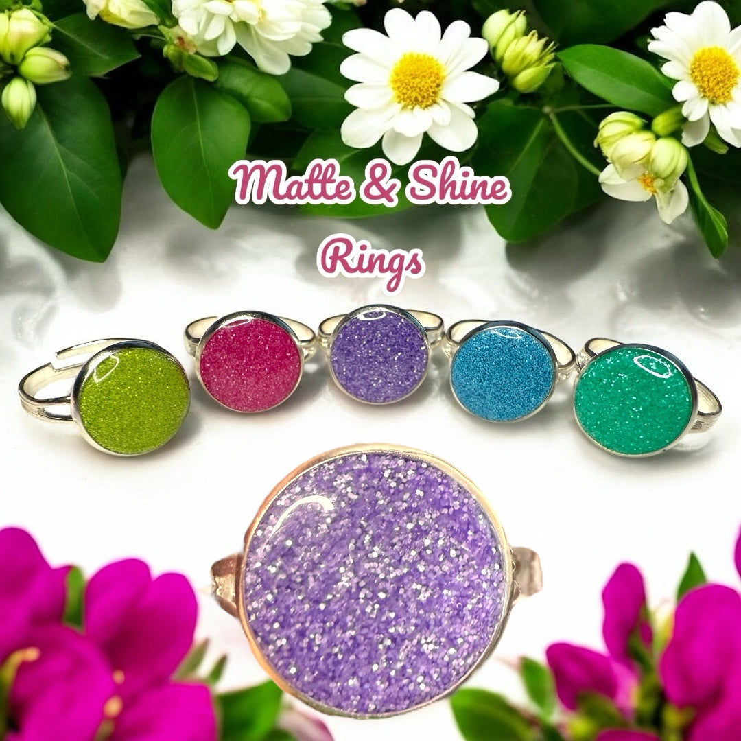 Matte & Shine Rings