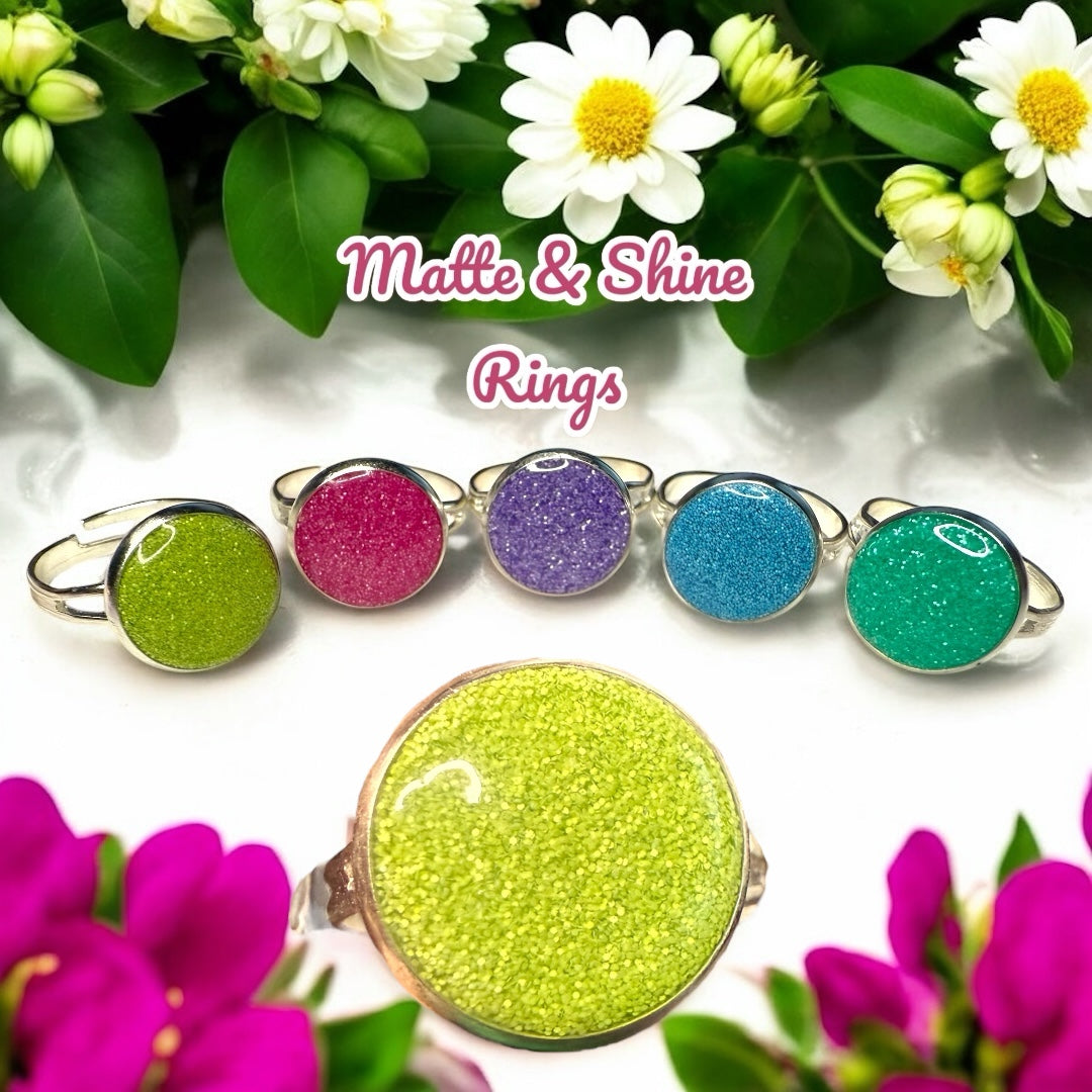 Matte & Shine Rings
