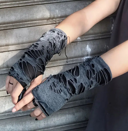 Ripped black sleeve