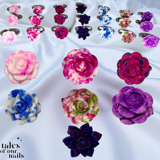 Flower Rings Style 17