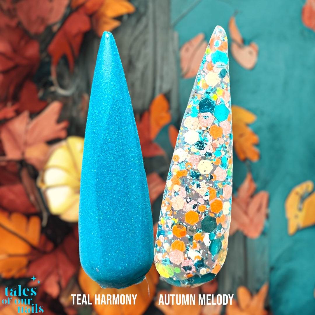 Autumn Melody & Teal Harmony