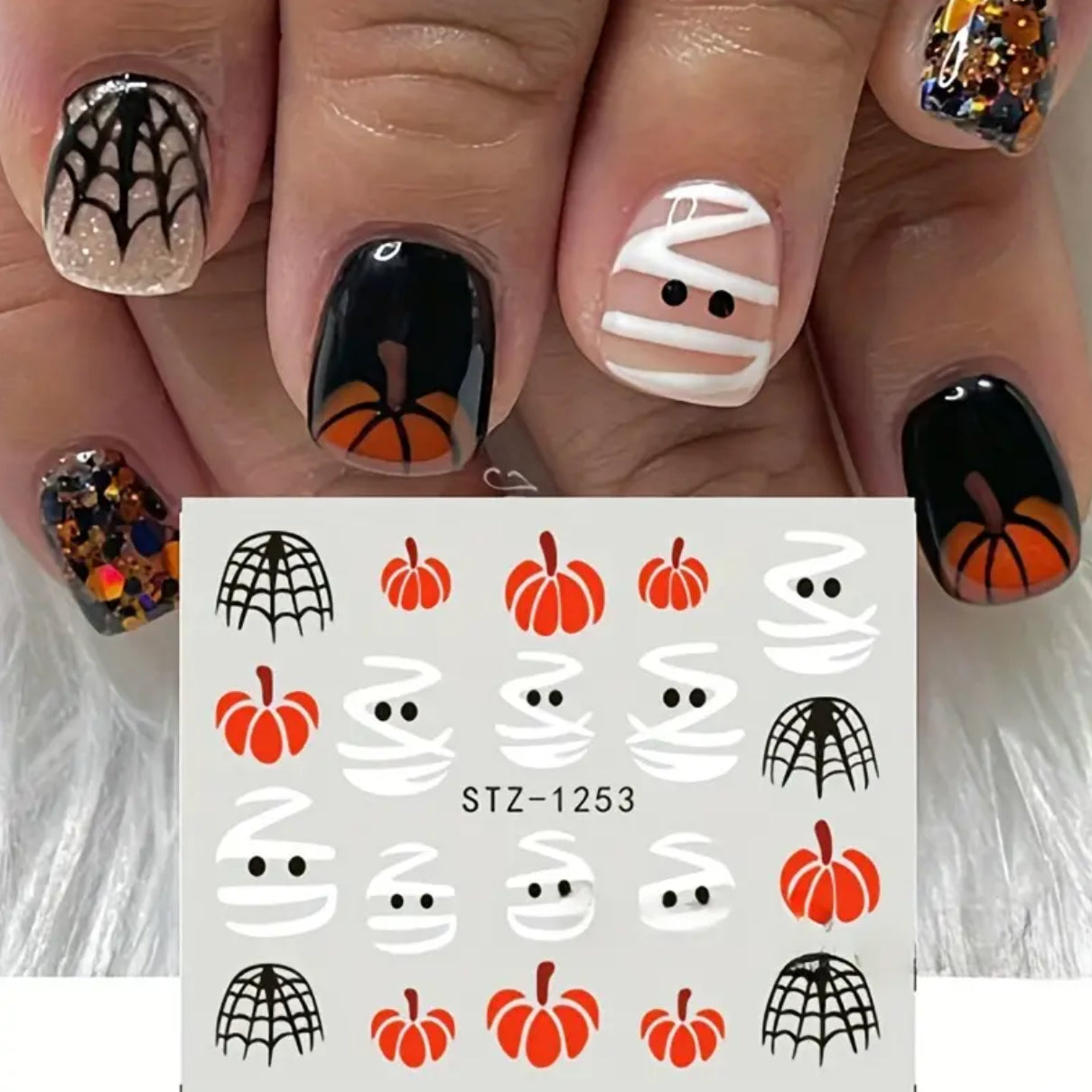 Halloween Nail Stickers/Decals