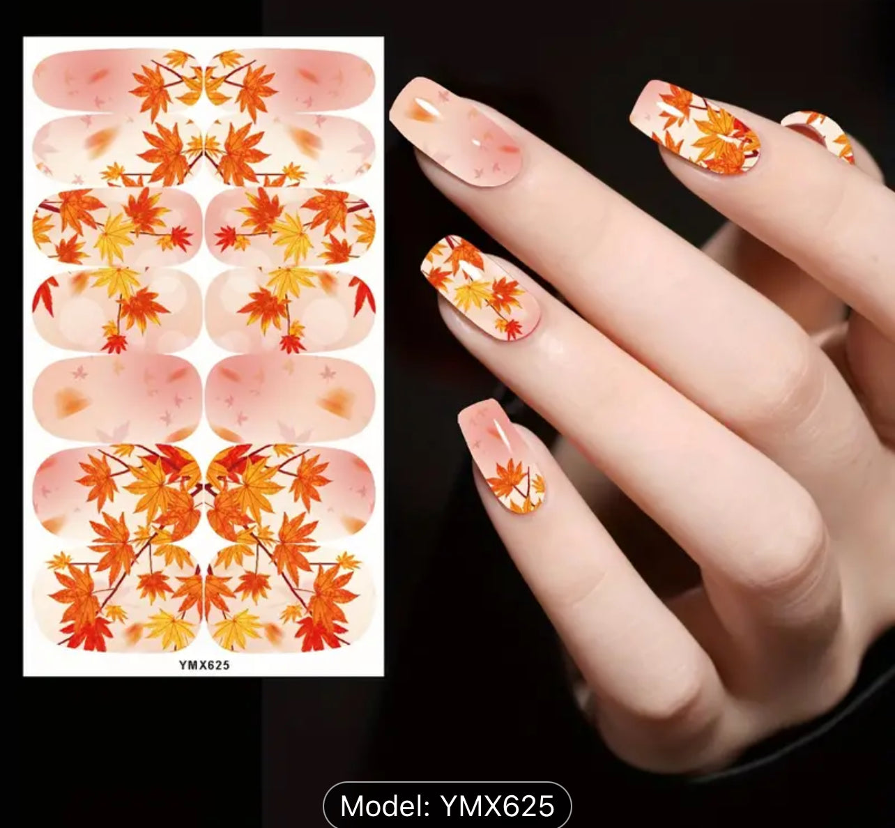 Autumn • Fall • Thanksgiving Nail Stickers & Decals