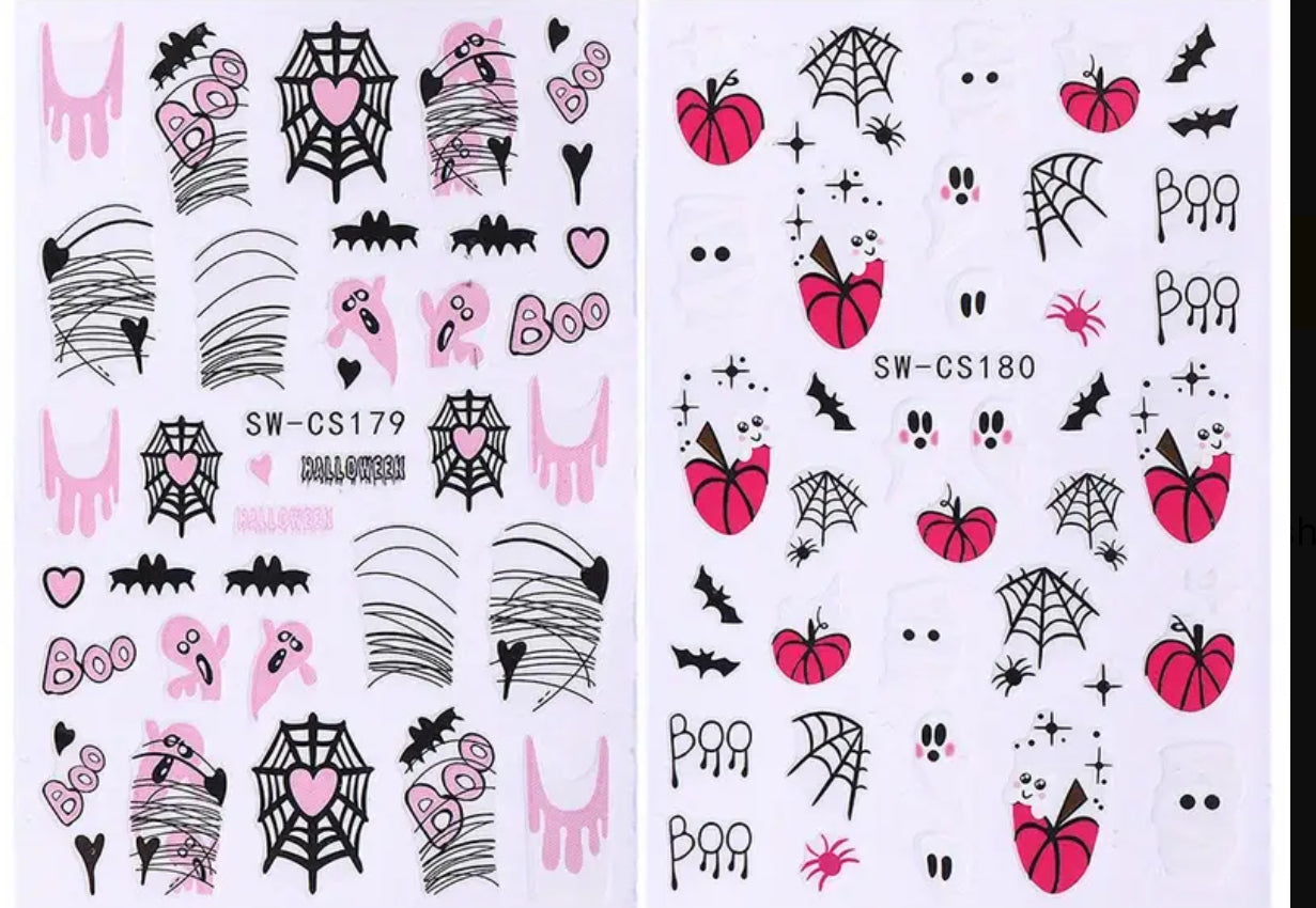 Halloween Nail Stickers/Decals