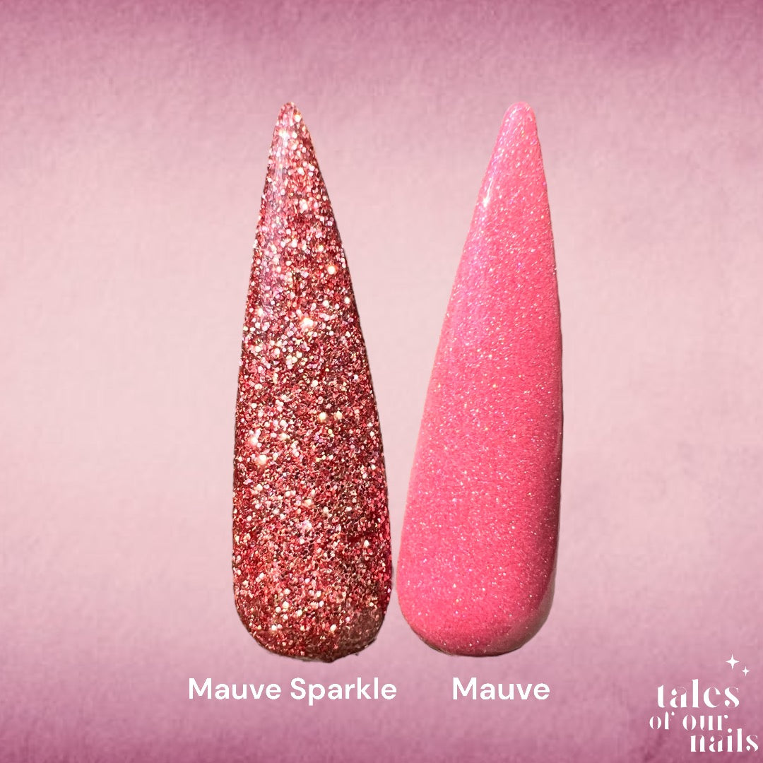 Mauve & Mauve Sparkle