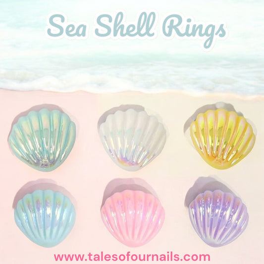 Studio Rings Sea Shell Rings – Tales of our Nails Dips