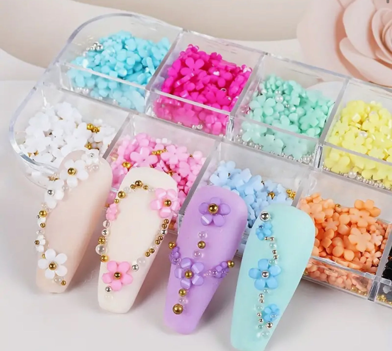 Flower Nail Charm Kit