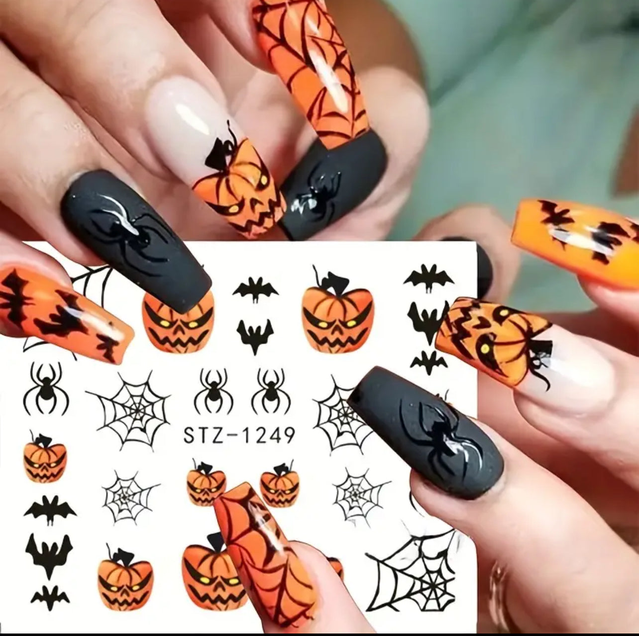 Halloween Nail Stickers/Decals