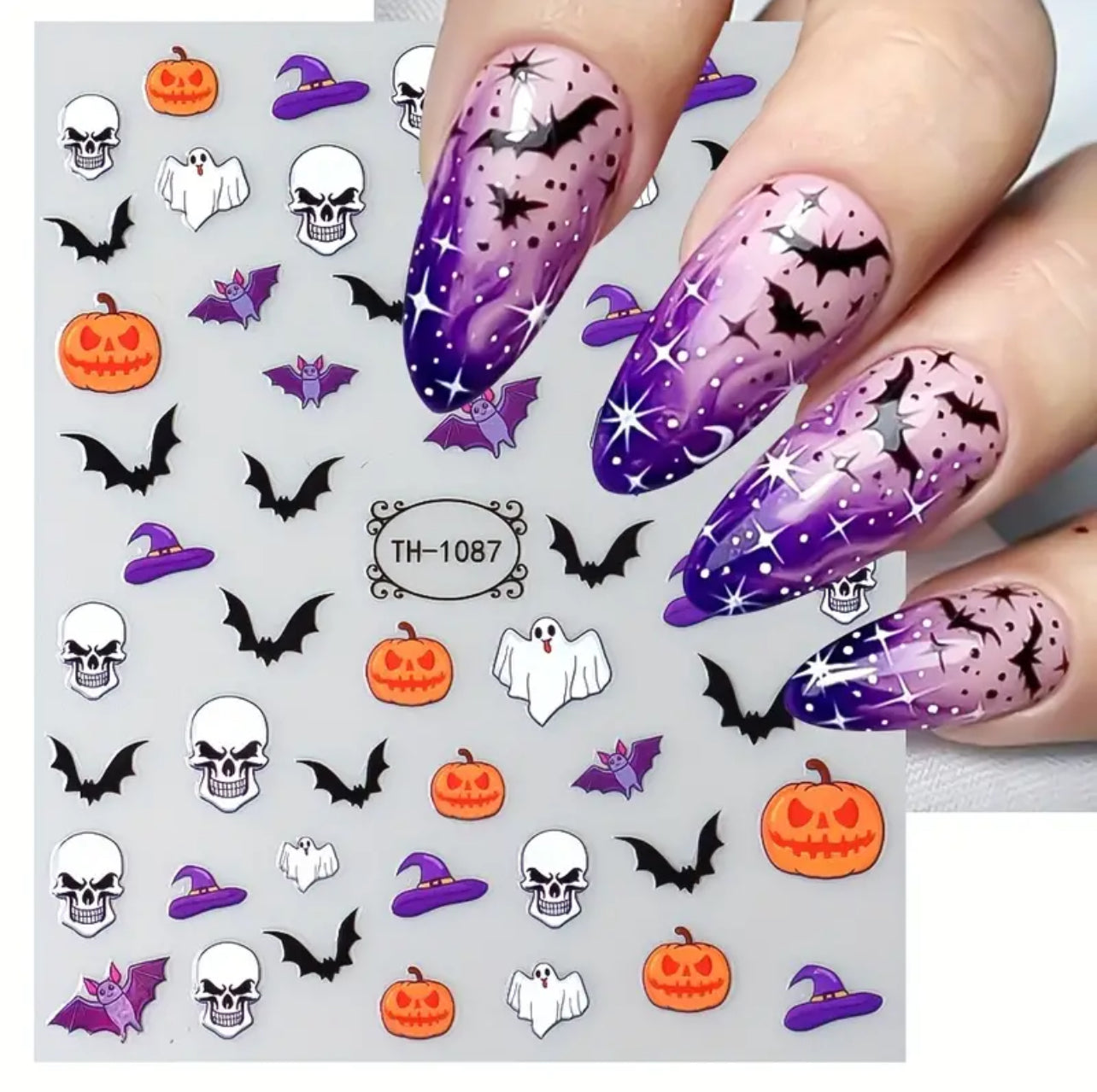 Halloween Nail Stickers/Decals