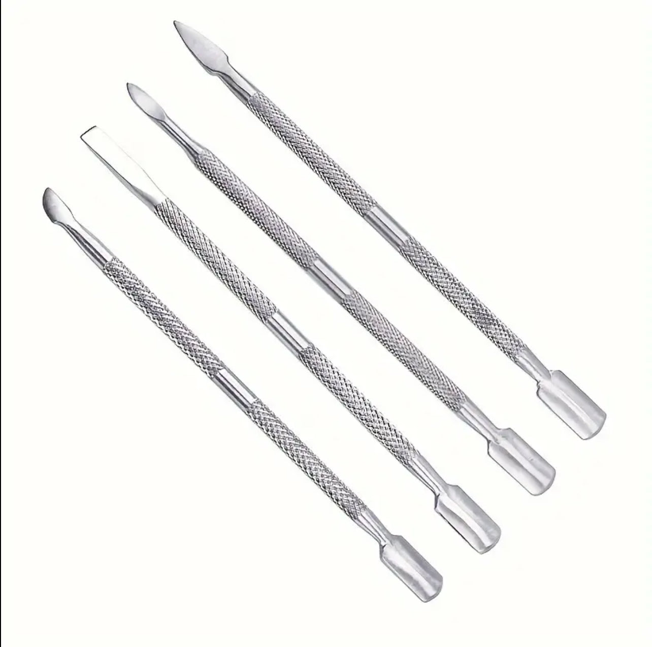 4 pc Cuticle Pusher Set