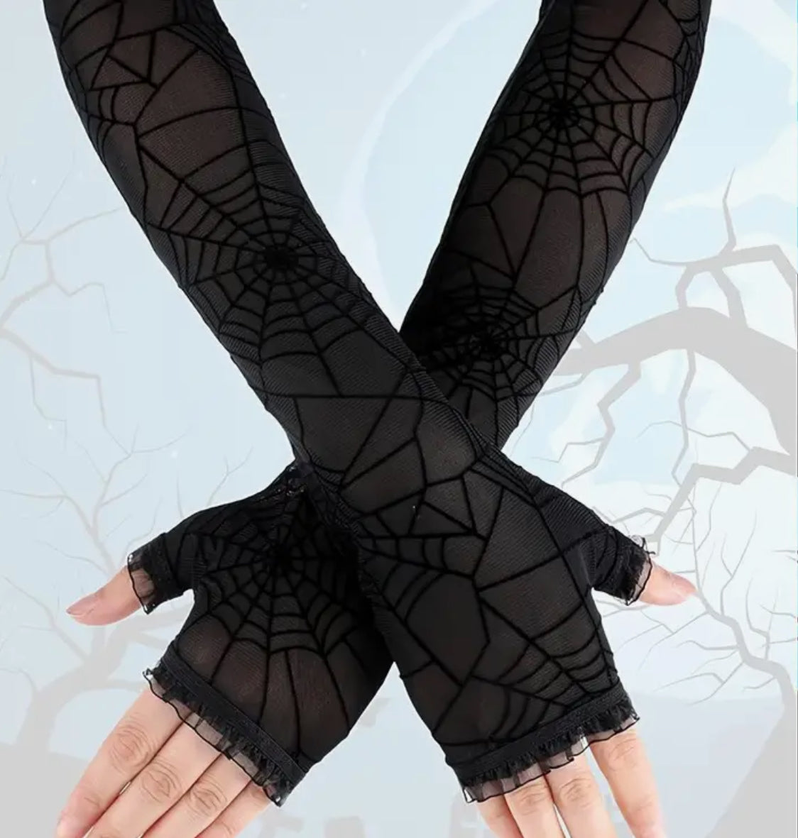 Black Web Sleeve