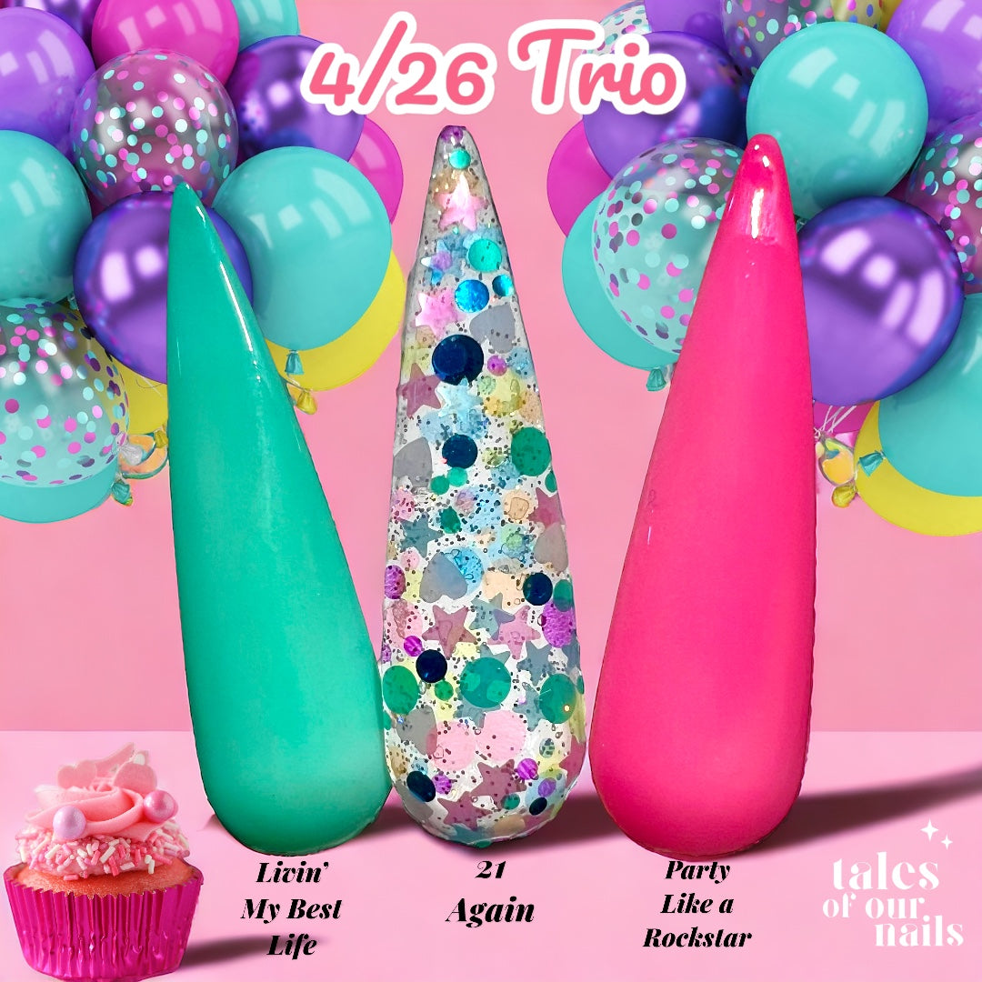 4/26 Trio (Abby’s Birthday Trio)