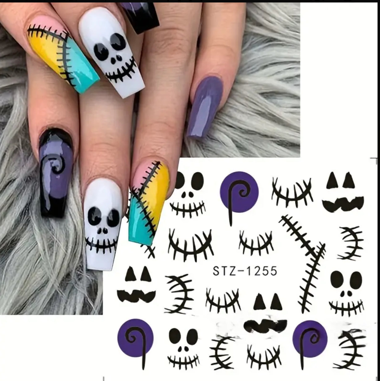 Halloween Nail Stickers/Decals