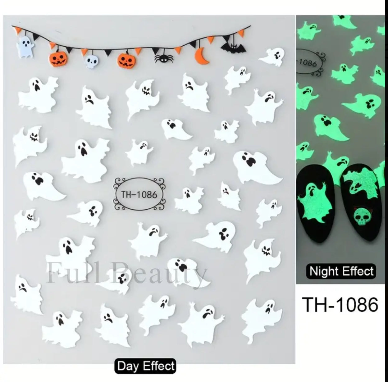 Halloween Nail Stickers/Decals