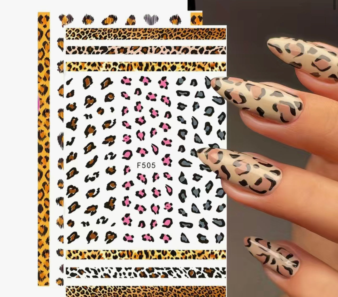 3D Line Nail Stickers