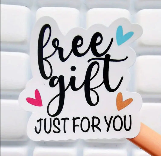 Free Gift for You Sticker