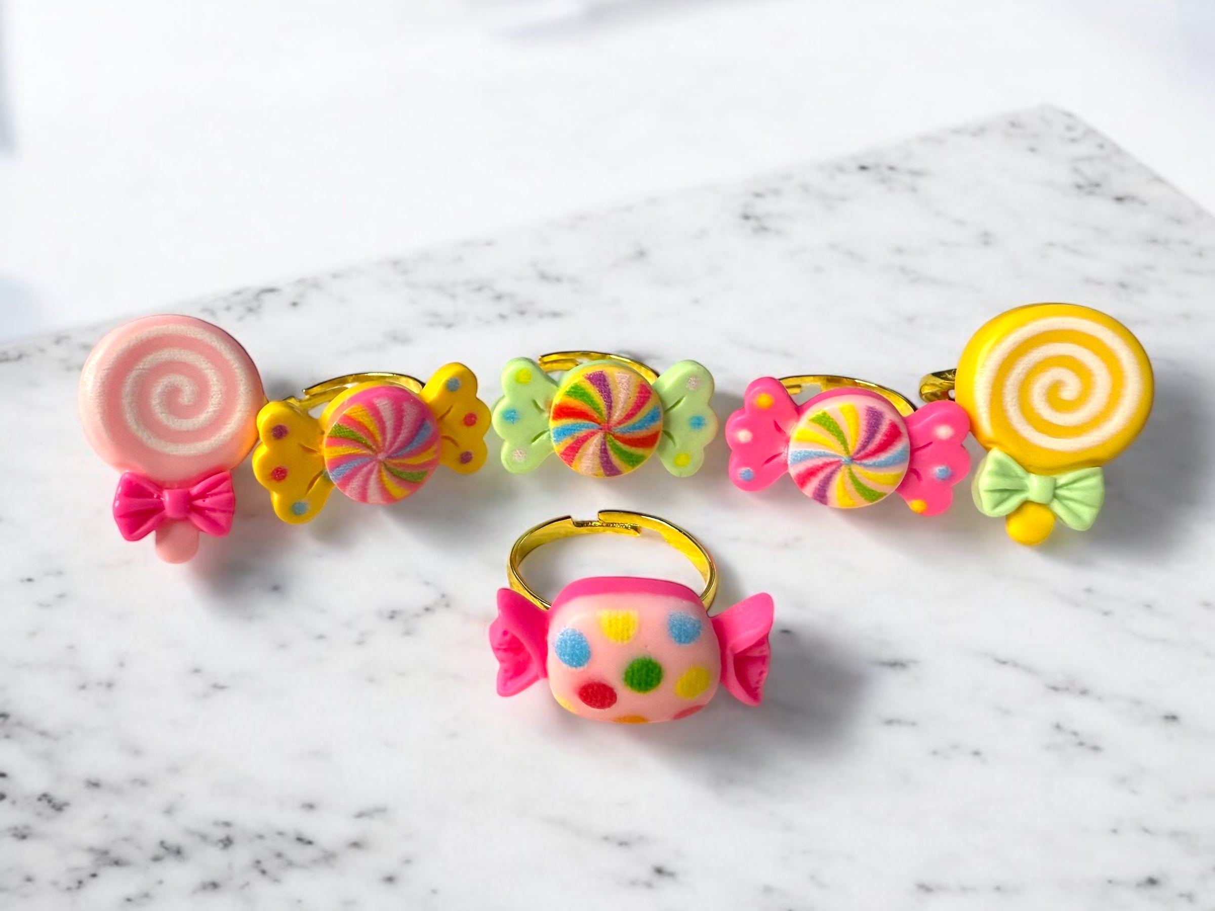 Jamican Candy Rings Candy Shop Rings – Tales of our Nails Dips