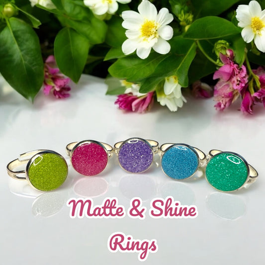 Matte & Shine Rings