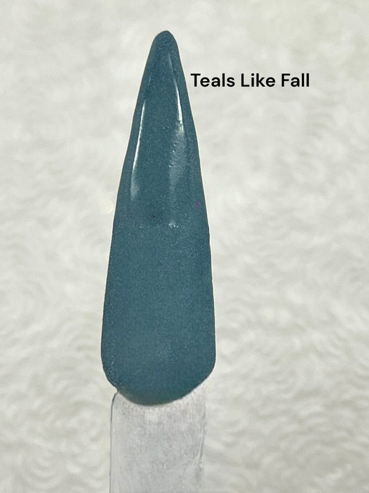 Teals Like Fall