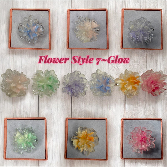Flower Rings Style 8-Glow