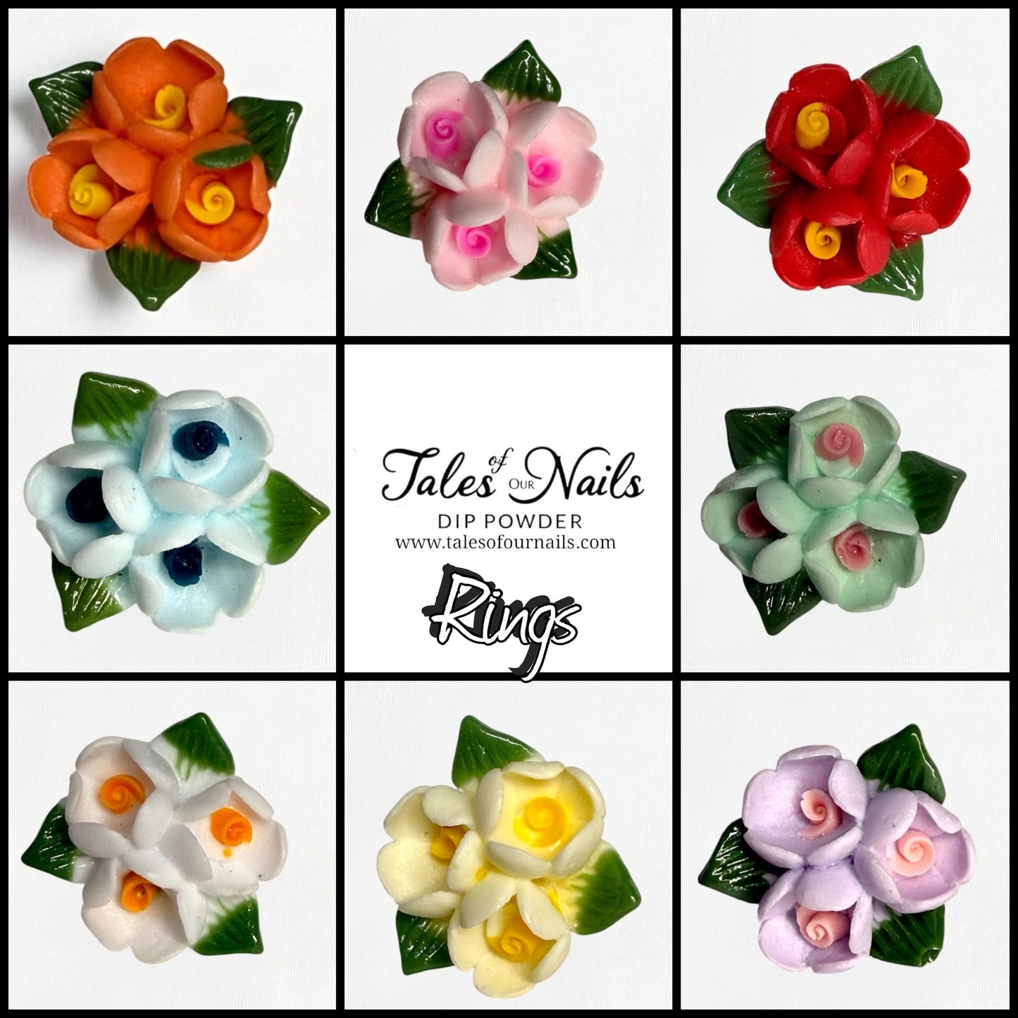 Flower Rings Style 16