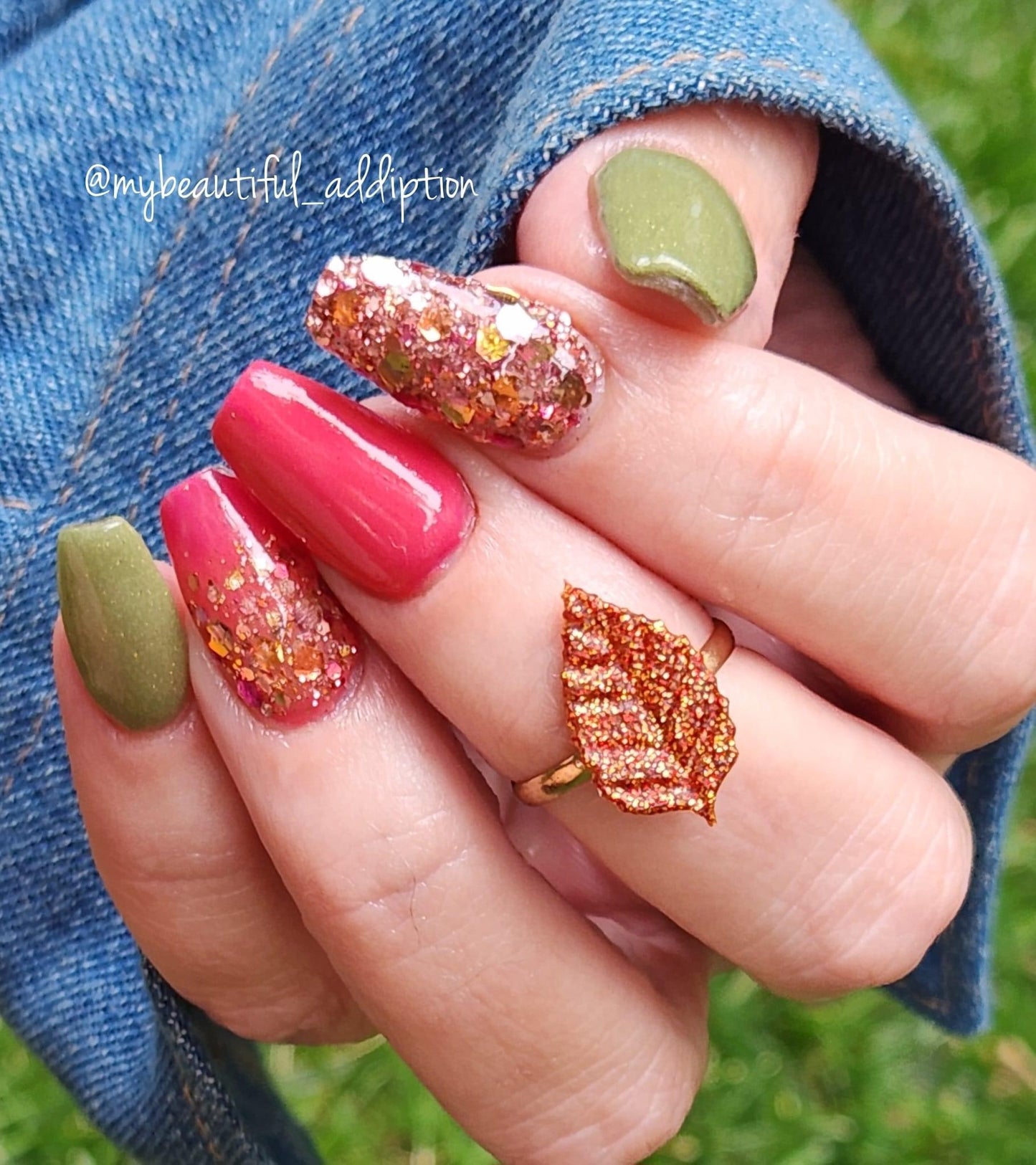 Wild Berry Sparkle~Wild Berry~Autumn Leaves