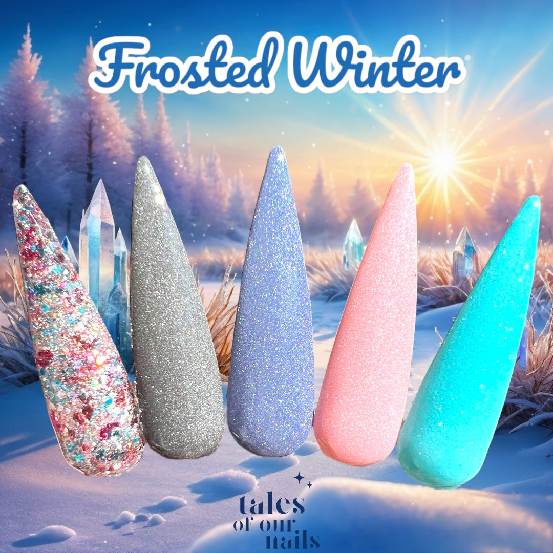 Frosted Winter-Set of 5